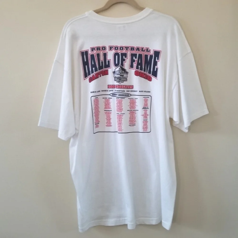 NFS Pro Football Hall of Fame 2000 Inductees Joe Montana T-Shirt Mens XXL NEW - Picture 3 of 7
